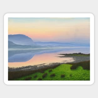 Dawn, Loch Torridon Sticker